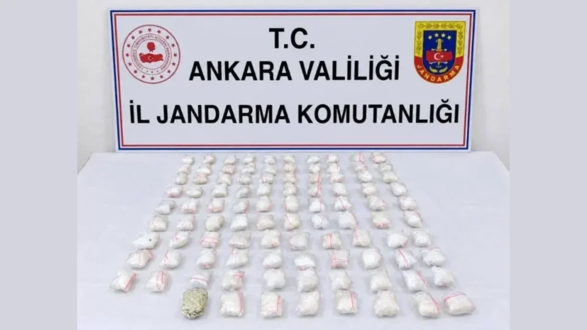 Ankara'da uyuşturucu operasyonu: 47 şüpheli yakalandı
