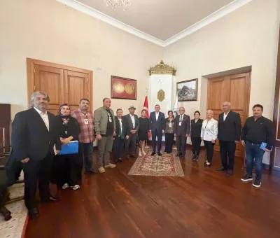 Kars Valisi Ziya Polat'tan makamına kabul