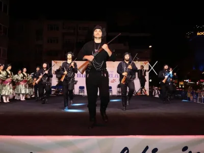 Giresun Halk Oyunları Ekibi kardeş şehir Polatlı'da sahne aldı
